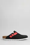 Birkenstock Boston Slides In Black