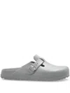 Birkenstock Boston Essentials Eva Clogs In Grey