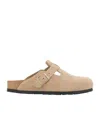 Birkenstock Boston Slip-on Clogs In Sand