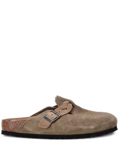 Birkenstock Boston Slipper In Sand