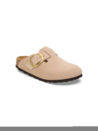 Birkenstock Kids' Boston Slippers In Neutrals