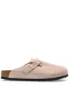 Birkenstock Boston Slippers In Pink