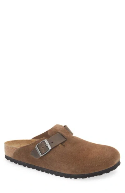 Birkenstock Boston Soft Clog In Brown