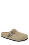 Birkenstock Boston Soft Clog In Brown