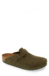 Birkenstock Boston Soft Clog In Green