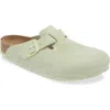 Birkenstock Boston Soft Clog In Green