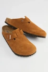 BIRKENSTOCK BOSTON SOFT FOOTBED CLOG IN MINK, MEN'S AT URBAN OUTFITTERS