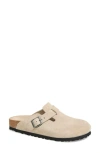 Birkenstock Boston Soft Footbed Clog In Oyster