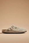 Birkenstock Boston Soft Footbed Clogs In Beige