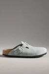 Birkenstock Boston Soft Footbed Clogs In Pure Sage