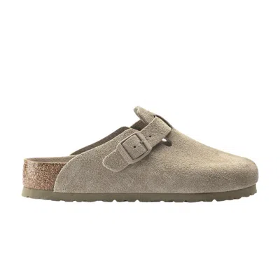 Pre-owned Birkenstock Boston Soft Footbed Narrow 'faded Khaki' | Tan | Men's Size 40