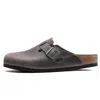 Birkenstock Boston Clogs Slip-on In Black