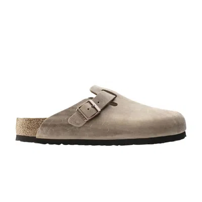 Pre-owned Birkenstock Boston Soft Footbed Oiled Leather 'tobacco Brown' | Men's Size 45