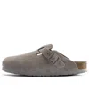 Birkenstock Boston Soft Footbed Regular 'suede Stone Coin'