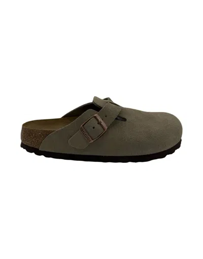 Birkenstock Boston Soft Footbed – Taupe In Black