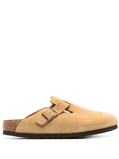 Birkenstock Boston Suede Leather Slippers
