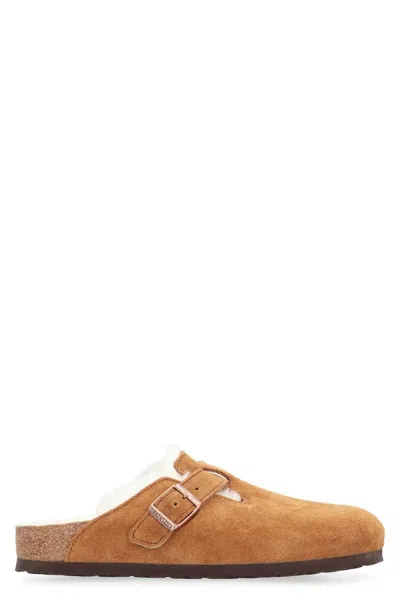 Birkenstock Boston Suede Mules