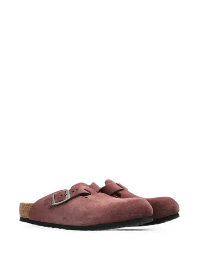 Birkenstock Kids' Boston Suede Mules In Multi