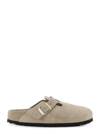 Birkenstock Boston Exquisite Clogs Taupe In Multi
