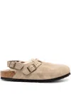 Birkenstock Taupe Regular Tokio Ii Loafers In Neutrals