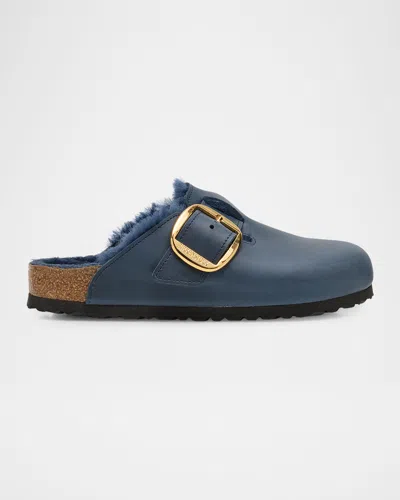 Birkenstock Mules And Clogs In Blue