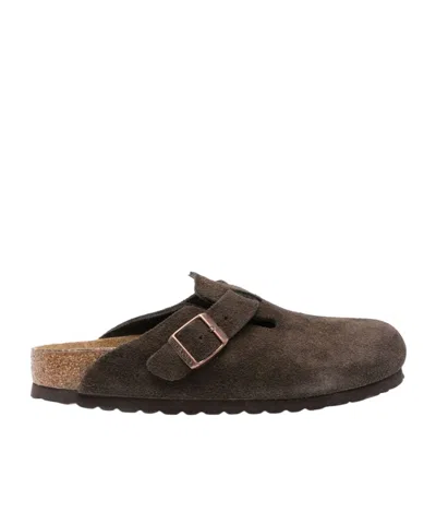BIRKENSTOCK BIRKENSTOCK BOSTON ROUND-TOE SLIPPERS