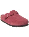 Birkenstock Boston Genuine Shearling Lined Clog In Multi