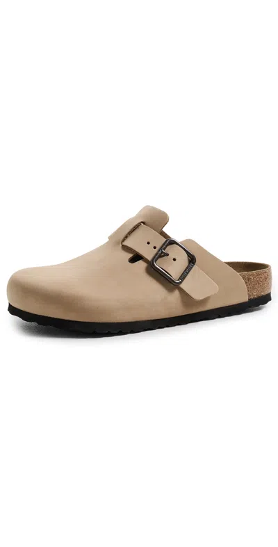 Birkenstock Boston Wire Buckle Sandals Sandcastle In Multi