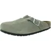 Birkenstock Boston Womens Leather Clogs In Multi