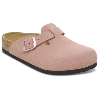 Birkenstock Kids' Boys Boston Es In Pink