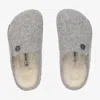 Birkenstock Zermatt Felted Slip-on Clogs In Grey