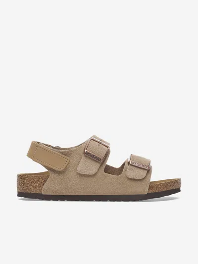 Birkenstock Kids'  Boys Milano As Leve Sandals In Gray