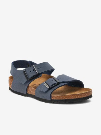 Birkenstock Boys New York Sandals In Blue