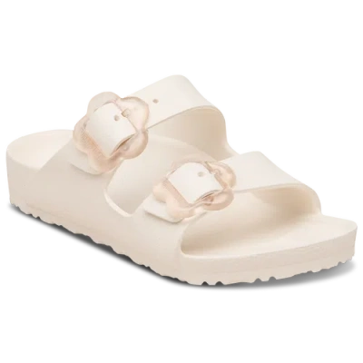 Birkenstock Kids' Boys Preschool  Arizona Eva Flower Buckle In Neutral