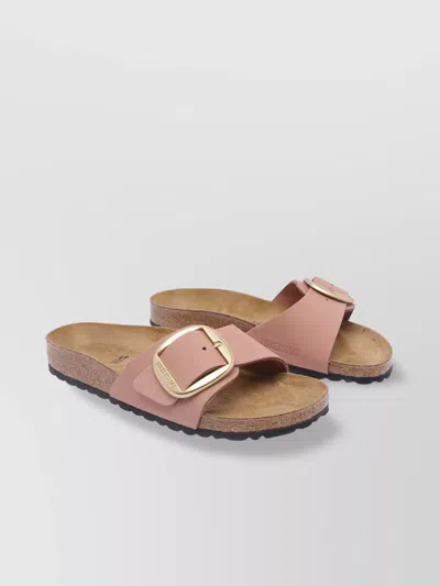 BIRKENSTOCK BUCKLE CORK SOLE SANDALS