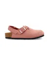 Birkenstock Buckle-detail Closed-toe Sandals In Pink