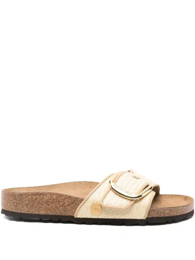 Birkenstock Buckle-detail Sandals In Neutral