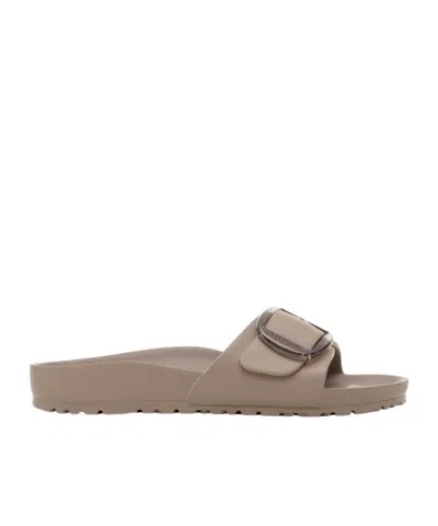 Birkenstock Madrid Eva Big Buckle Sandals Gray Taupe In Multi