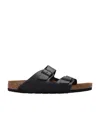 Birkenstock Arizona Soft Slide Sandal In Black