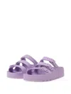 Birkenstock Buckle Platform Florida Eva Pap Flex Sneakers In Purple