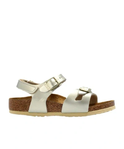 Birkenstock Buckle Sandals In Nude