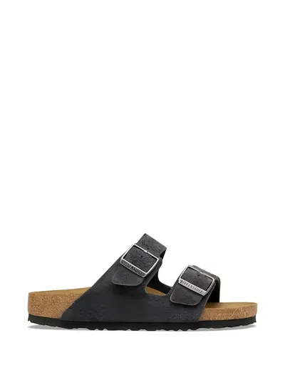 Birkenstock Buckle Strap Sandals In Burgundy