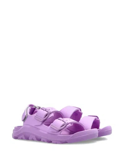 Birkenstock Kids' Buckle Strap Sneakers In Purple