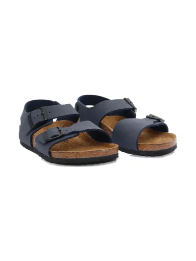 Birkenstock Kids' Buckle-straps Open Toe Sandals In Blue
