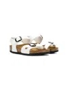 Birkenstock Buckled Sandals In White