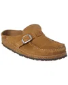 Birkenstock Women's Buckley Shearling Slip On Shoes In Tea In Brown