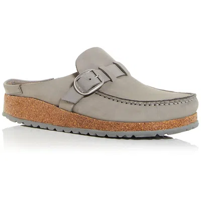 Birkenstock Buckley Womens Suede Slip On Mules In Multi