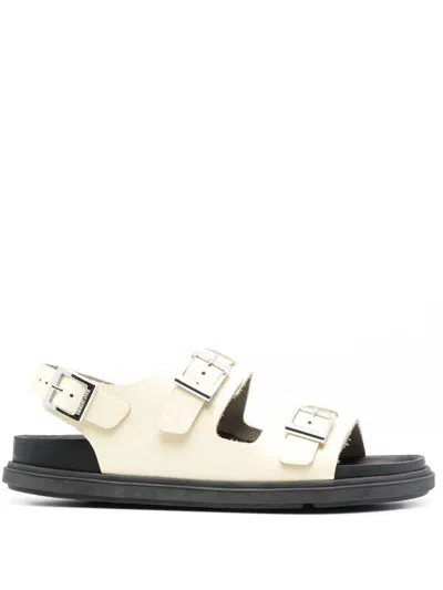 Birkenstock Cannes Exquisite Butter, Natural Leather Shoes