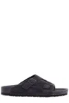 Birkenstock Charcoal Suede Zã¼rich Slippers