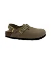 Birkenstock Tokio Clog – Sandcastle Nubuck Leather In Beige